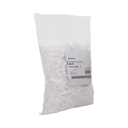 CAP, VAC TUBE WHT 13MM (1000/BG 20BG/CS)