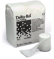 PADDING, CAST DELTAROL 3"X4YDS(12/BG)
