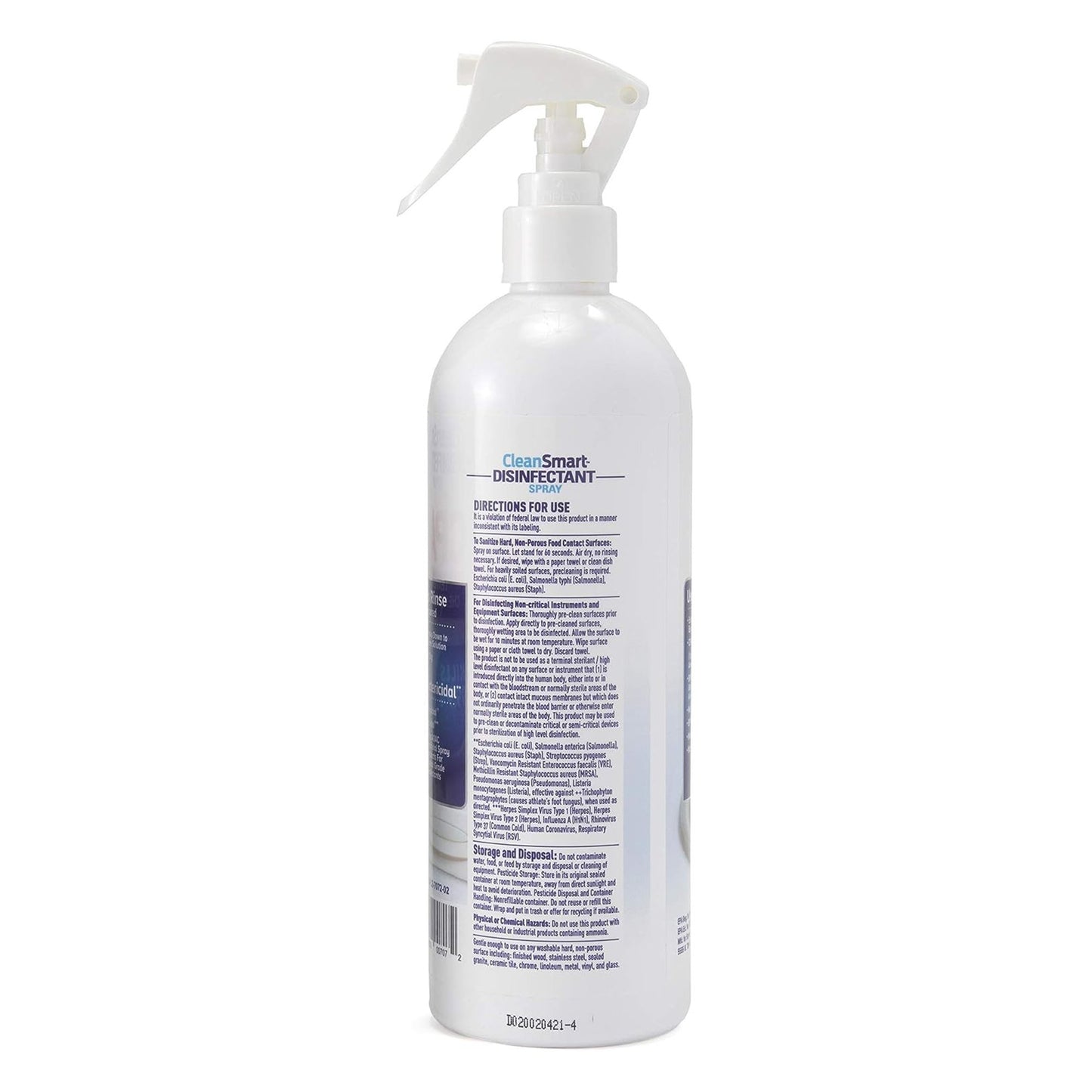 DISINFECTANT, SPRAY SIMPLE SCIENCE CLEANSMART 16 OZ (6/CS)