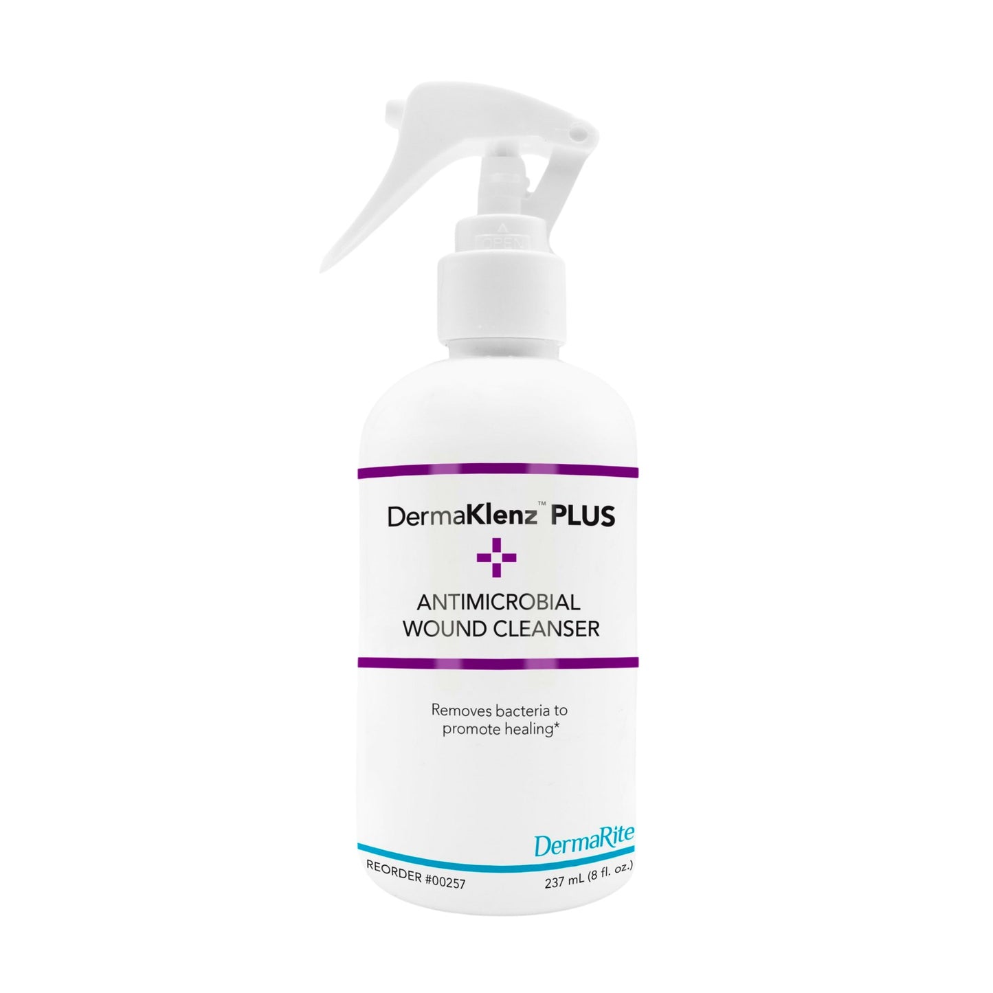 CLEANSER, WND DERMAKLENZ SPR ANTIM 8OZ (6/CS)