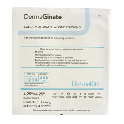 DRESSING, DERMAGINATE 4.25"X4.25" (10/BX)