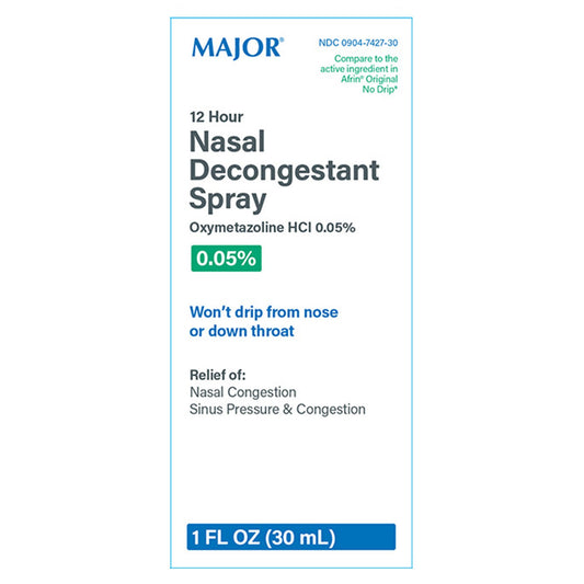 OXYMETAZOLINE HCL, SPR NASAL 12HR 0.05% 30ML