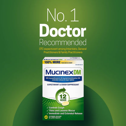 MUCINEX DM, TAB 600-30MG (40/CT)