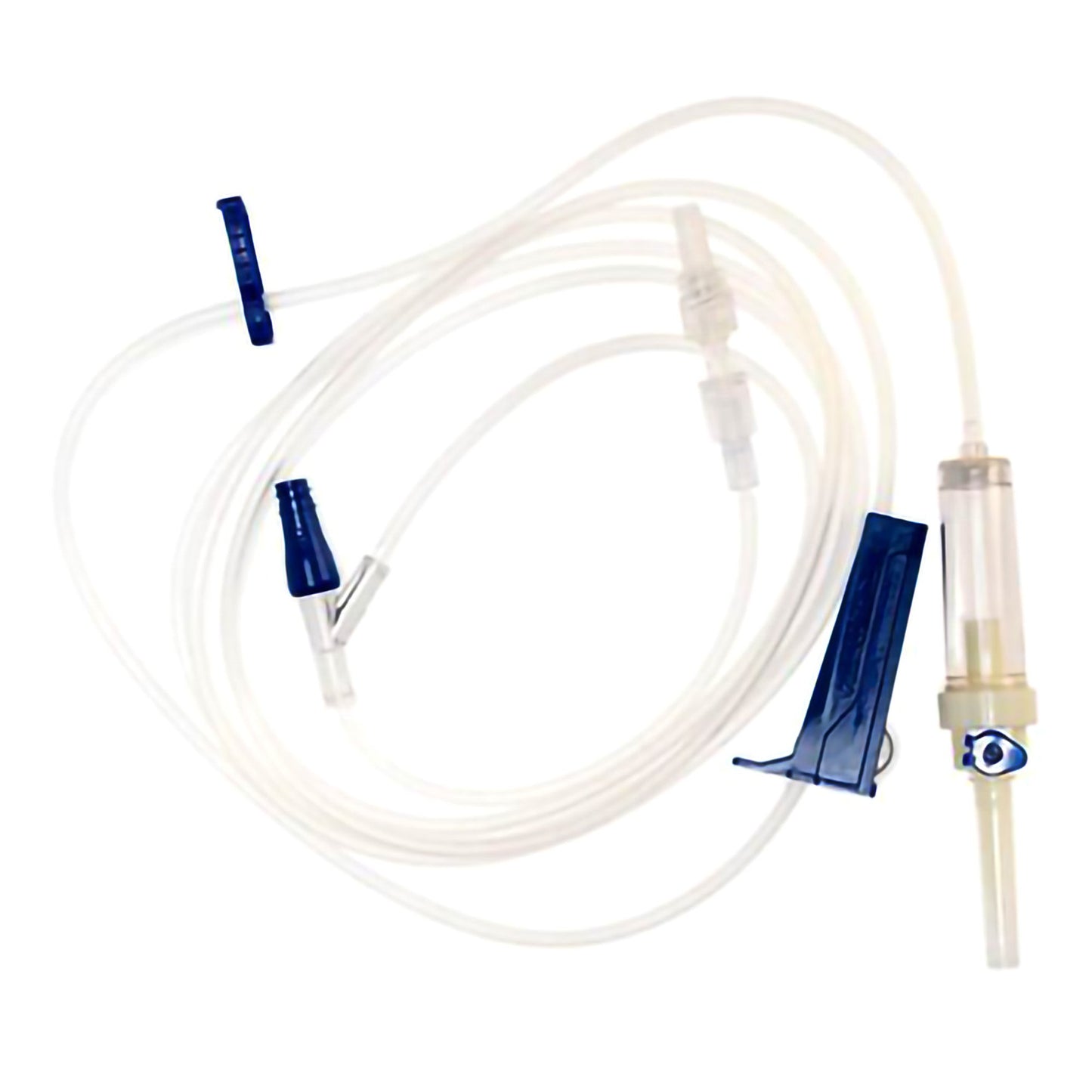 IV PUMP SET, 10DRP 1 NF PORT 102" (50/BX)