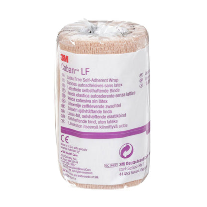 BANDAGE, COBAN LF TAN 4"X5YDS (18/CS) 3M