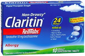 CLARITIN, REDI-TAB 24HR 10MG (10/PK) 9SCHRN