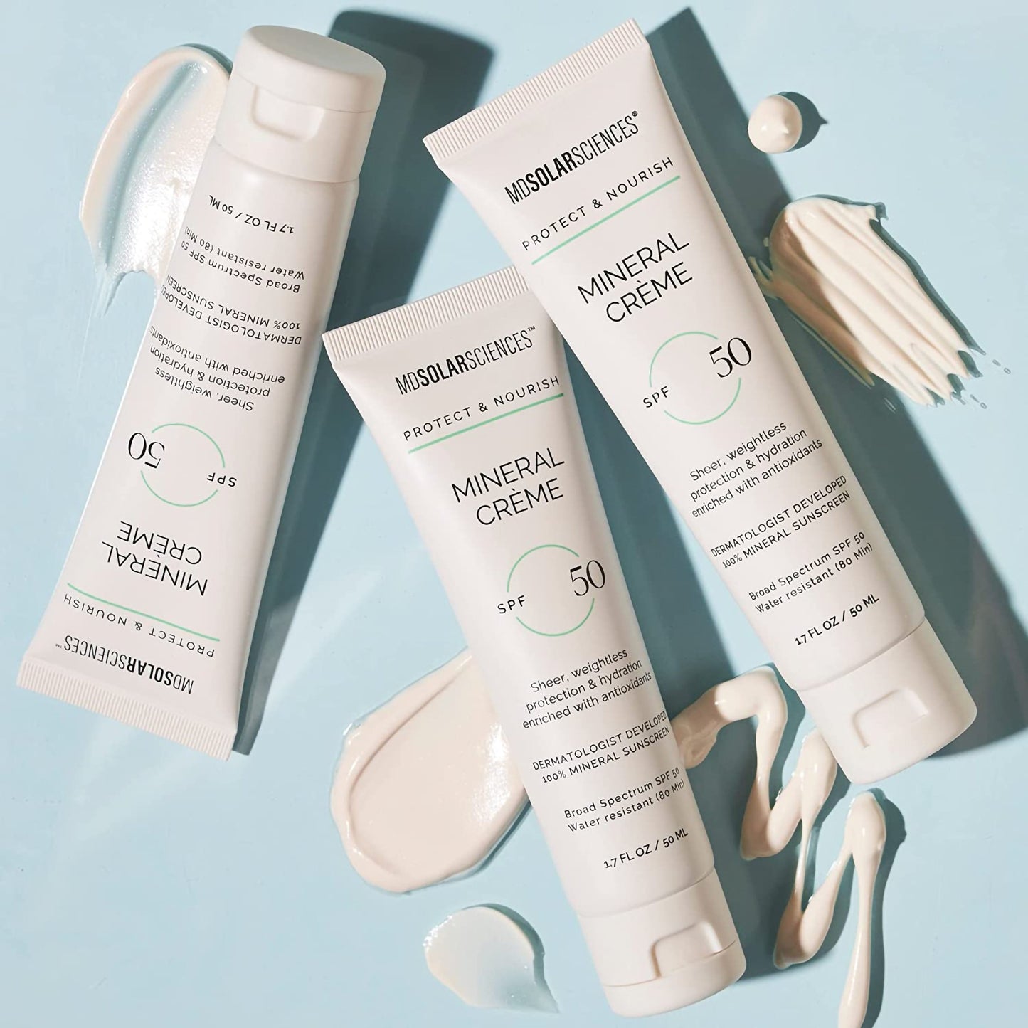 SUNSCREEN, CREAM MINERAL SPF503.4OZ (6/PK 8PK/CS)