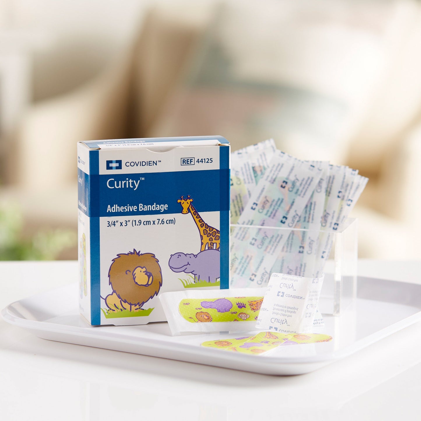 BANDAGE, ADH ZOO ANIMALS 3/4"X3" (50/BX 24BX/CS)