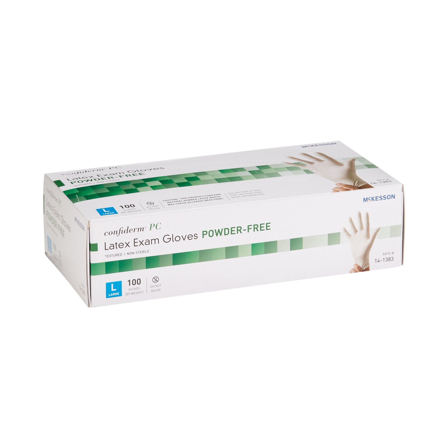 GLOVE, EXAM LTX LG N/S POLYMER(100/BX 10BX/CS)