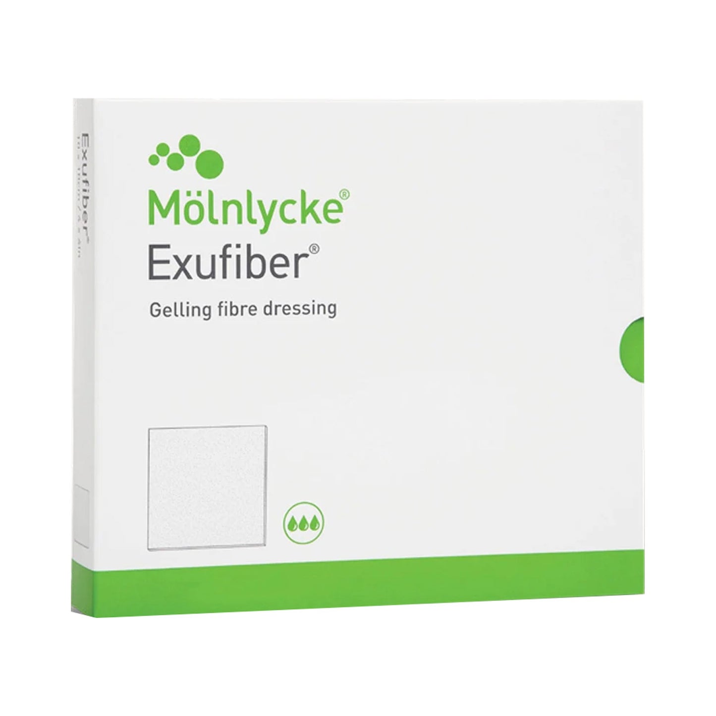 DRESSING, GEL EXUFIBER .8X17.7(5/BX 5BX/CS)