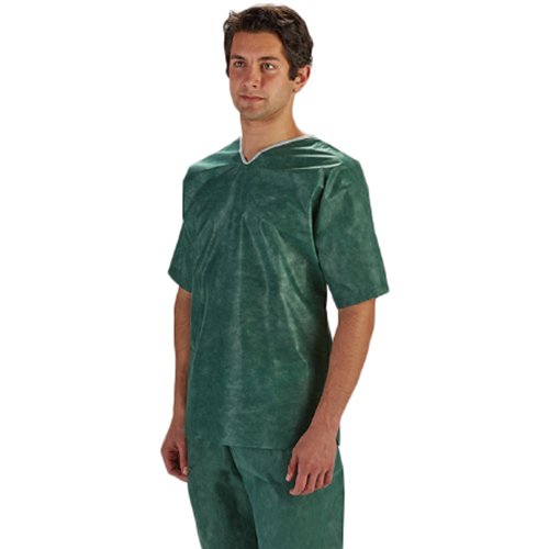 PANTS SCRUB GRN 3XL 30/CS DISPNON-WOVEN 50-52" WAIST