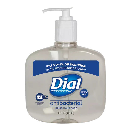 SOAP, LIQUID DIAL SENS SKIN 16OZ (12/CS)