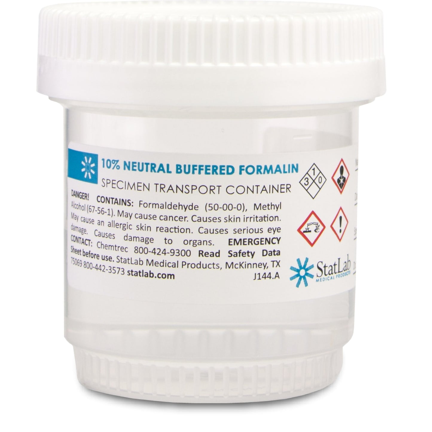 FORMALIN, NEUTRAL BUFFERED PREFILL 60ML (96/CS)