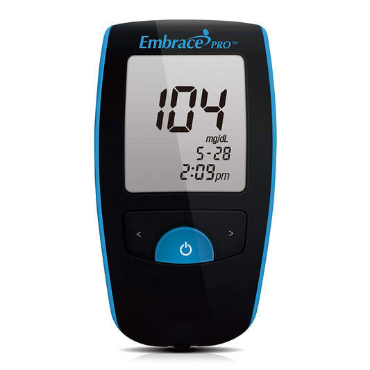 METER, BLOOD GLUCOSE EMBRACE PRO