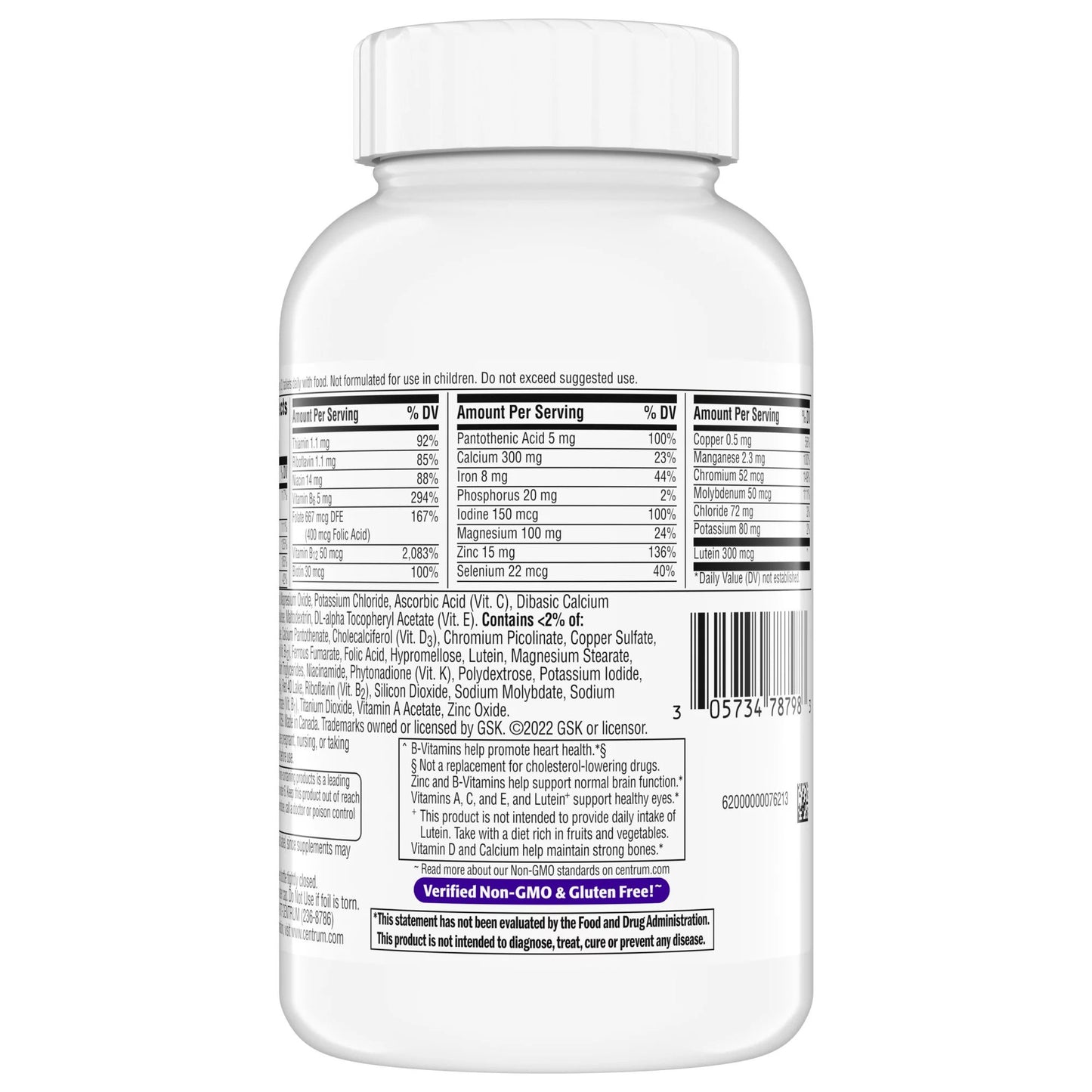 CENTRUM, TAB MINIS WMN 50+ MULTIVITAMIN (160/BT)