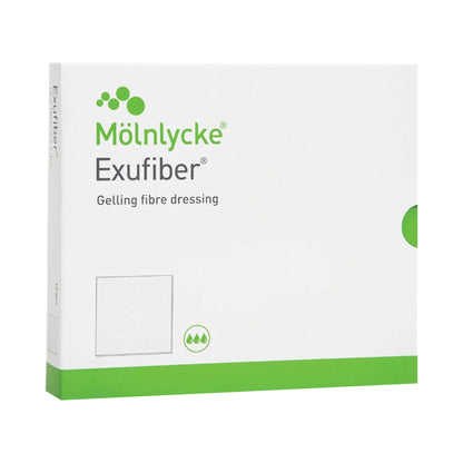 DRESSING, GEL EXUFIBER 2X2 (10/BX 4BX/CS)