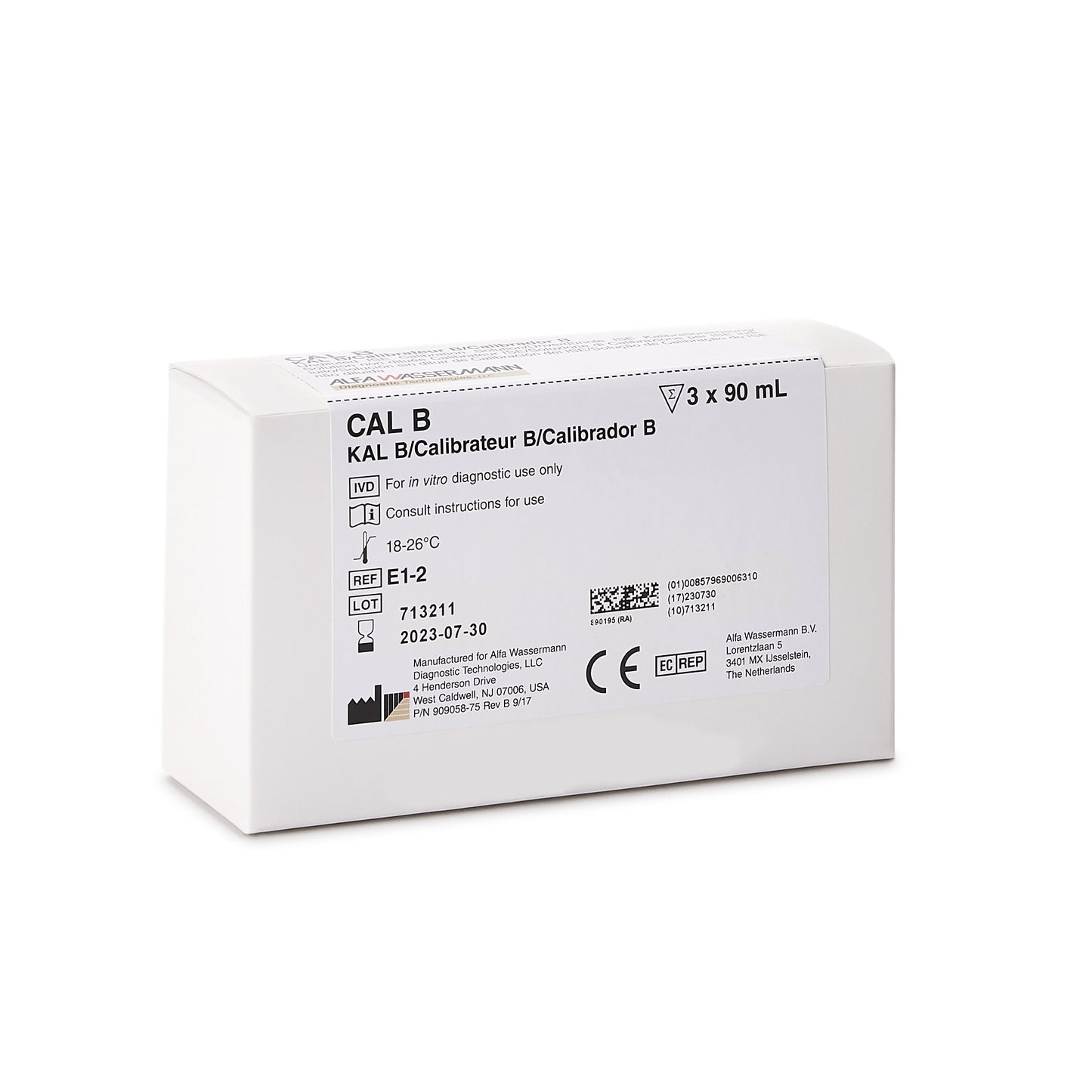 REAGENT, ACE CAL-B (3X90ML/KT)