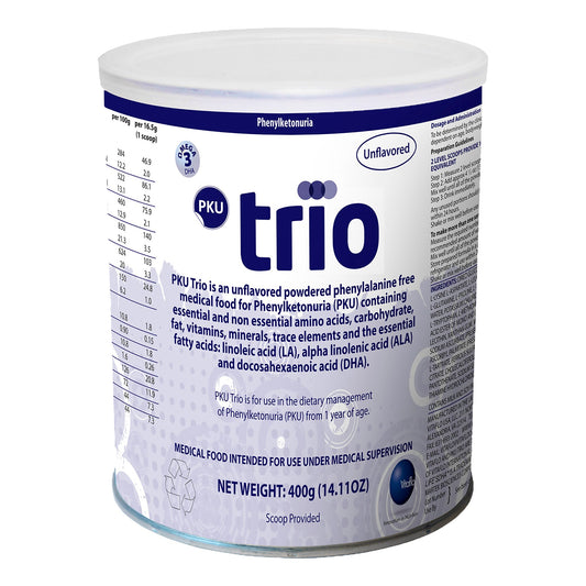 PKU, TRIO UNFLAVORED 400G (6/CS)