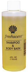 BATH, SHAMPOO/BODY 4OZ (60/CS)