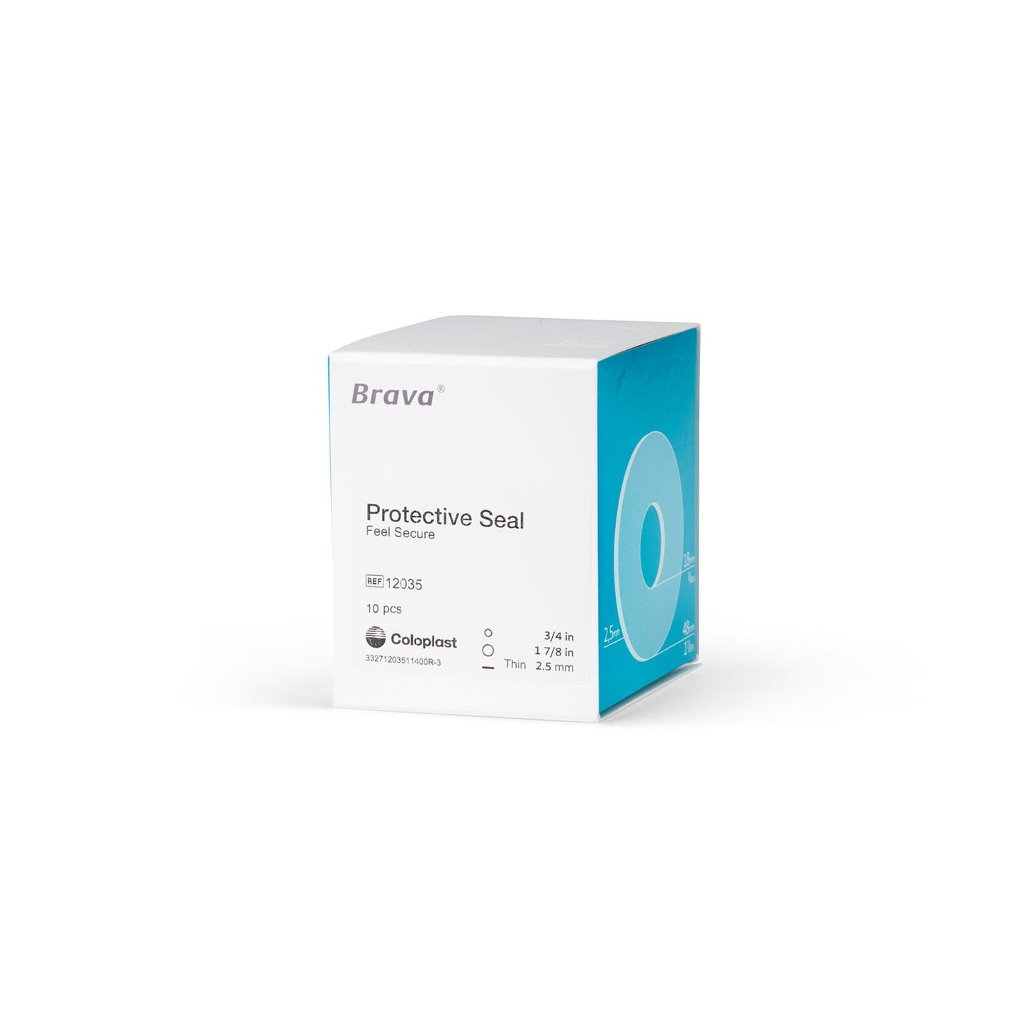 BARRIER, SKIN BRAVA PROTECTIVESEAL 3/4" (10/BX)