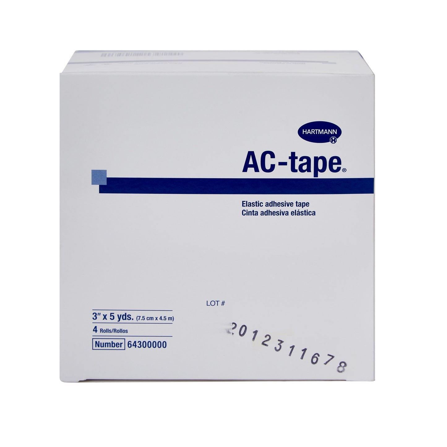 TAPE, AC-TAPE ADHSV LF 3X5YD (4RL/BX)94300000