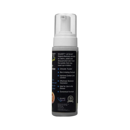 OCUSOFT LID SCRUB, FOAM 7.25OZ