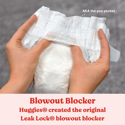DIAPER, HUGGIES LITTLE MOVERS SZ7 (14/PK 4PK/CS)