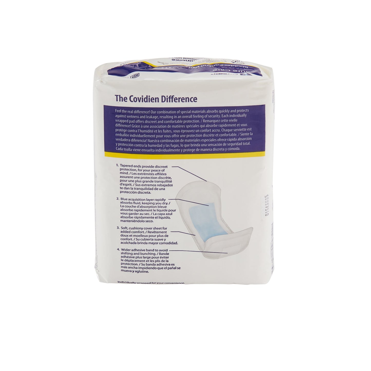 PAD, SURE CARE BLADDER CNTRL X(20/BG 6BG/CS) KENICO