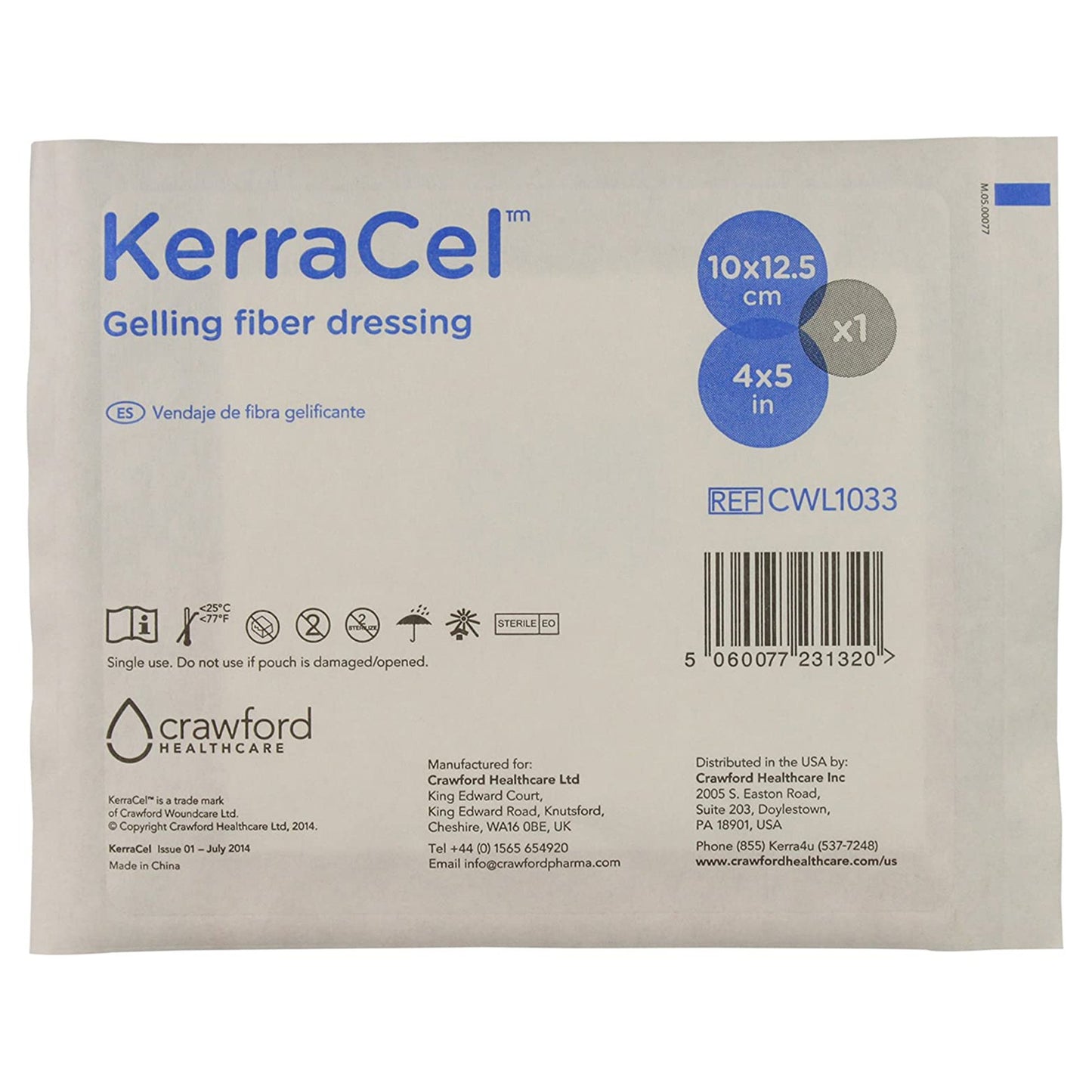KERRACEL, HYDROCELLULAR HEEL DRSG STR NON ADH 4"X5" (10/CT)