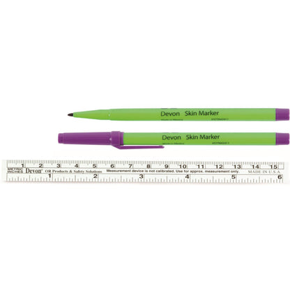 MARKER, SKIN W/RLR LABELS (25/BX) 160-RL KENDAL