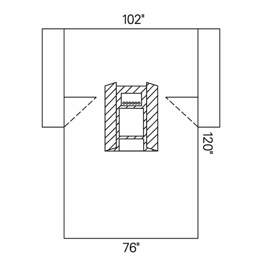 DRAPE, LAP CHOLE 72X120 (10/CS)