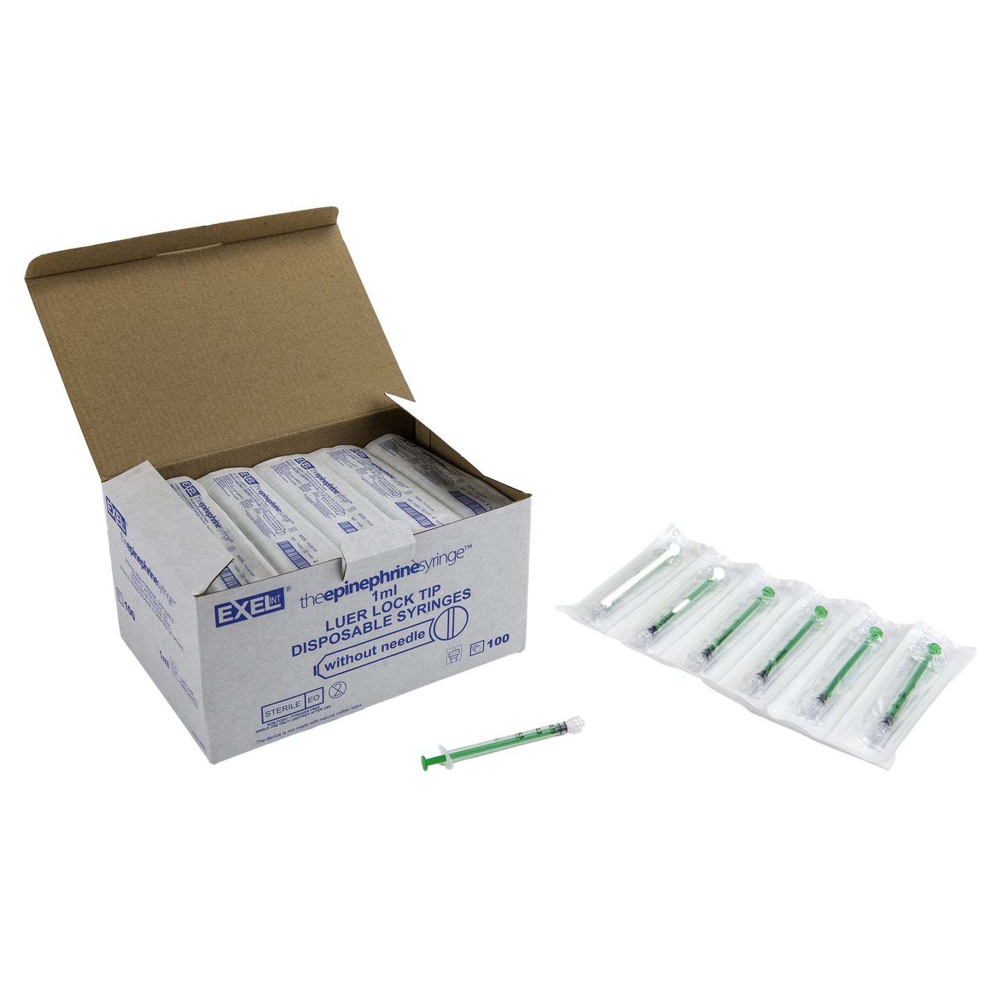 EPINEPHRINE, SYR 0.15ML/0.3ML/0.5ML (100/BX)