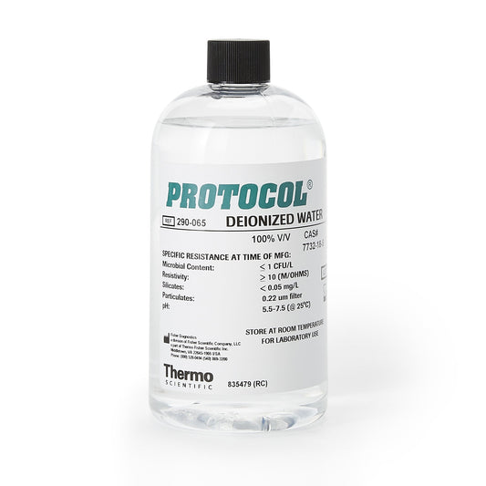 WATER, DEIONIZED 16OZ (12/CS)