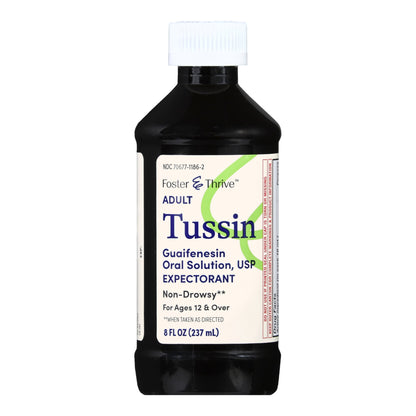 TUSSIN, LIQ FT SM 100MG/5ML 8OZ