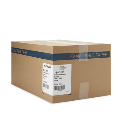 PAPER, TABLE SMOOTH WHT 18"X260' (12/CS)