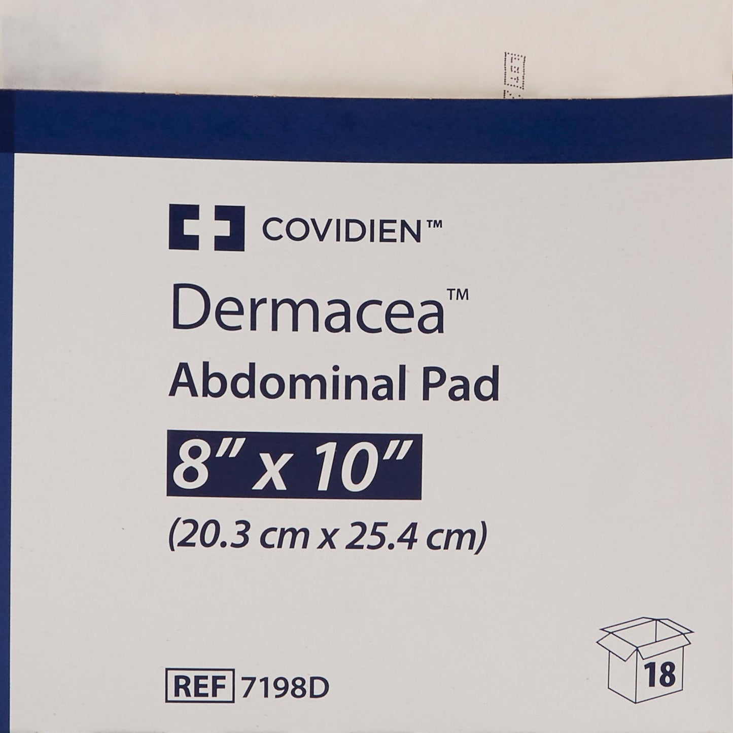 PAD, ABDN 8"X10" (18/TR 12TR/CS) KENDAL