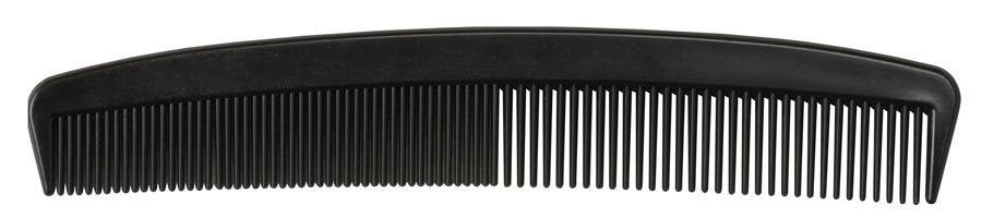 COMB, PLASTIC BLK 7" (144/GR)