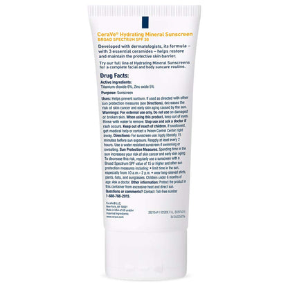 CERAVE, LOTION SUNSCREEN SPF30
