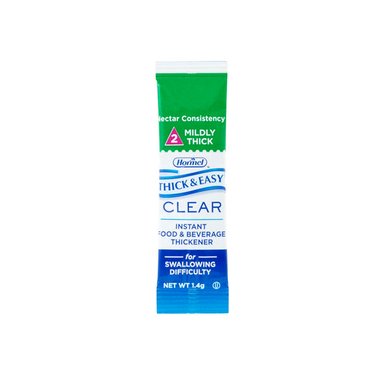 THICK & EASY, FOOD THICKENER CLR 1.4GM (100/CS)