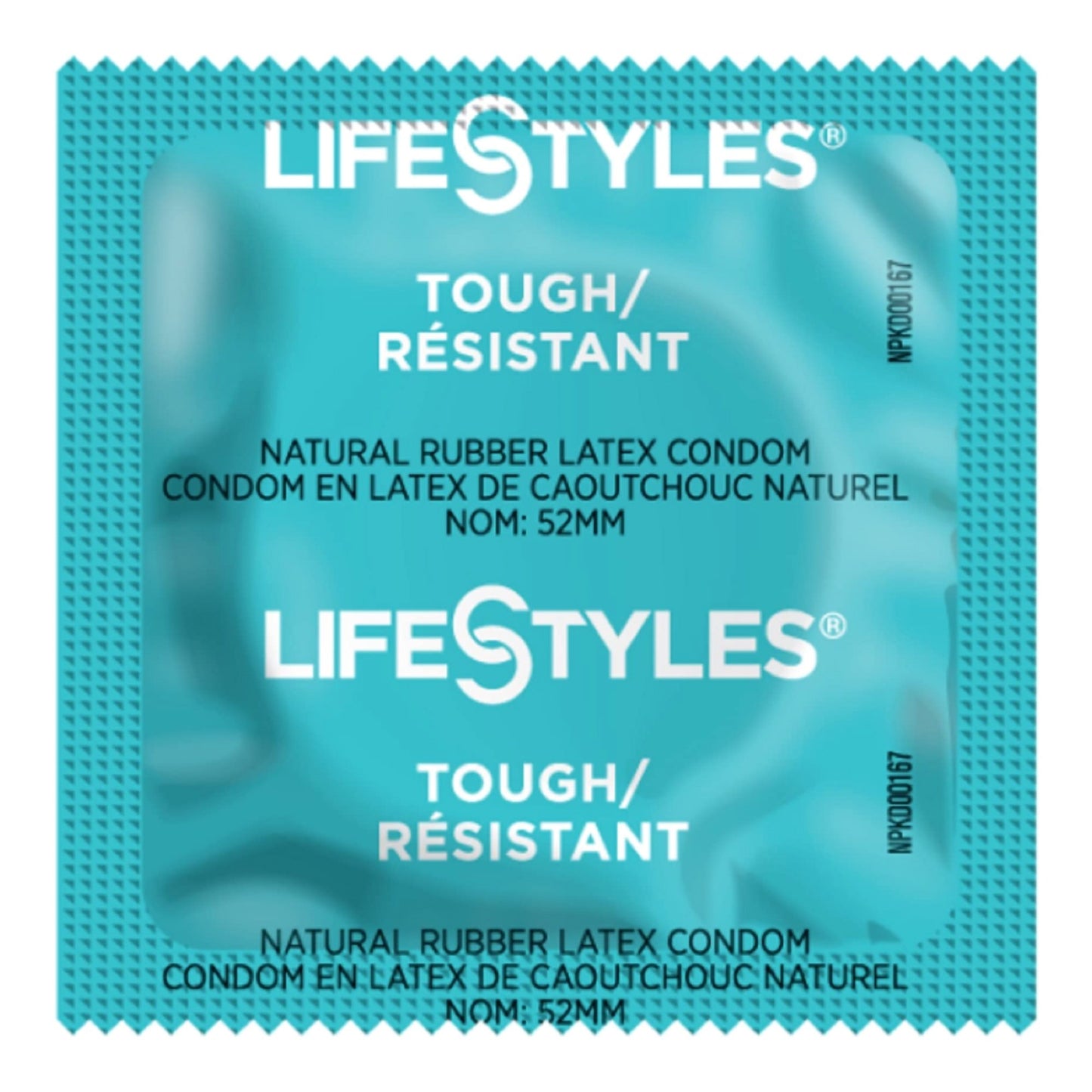 CONDOM, LIFESTYLES TOUGH LATEXXSTRENTH (1008/CS)