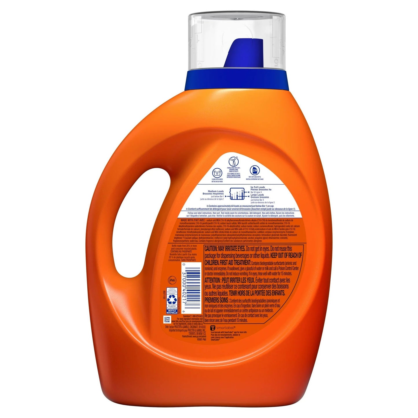 DETERGENT, TIDE LIQUID HE100OZ(4/CS)