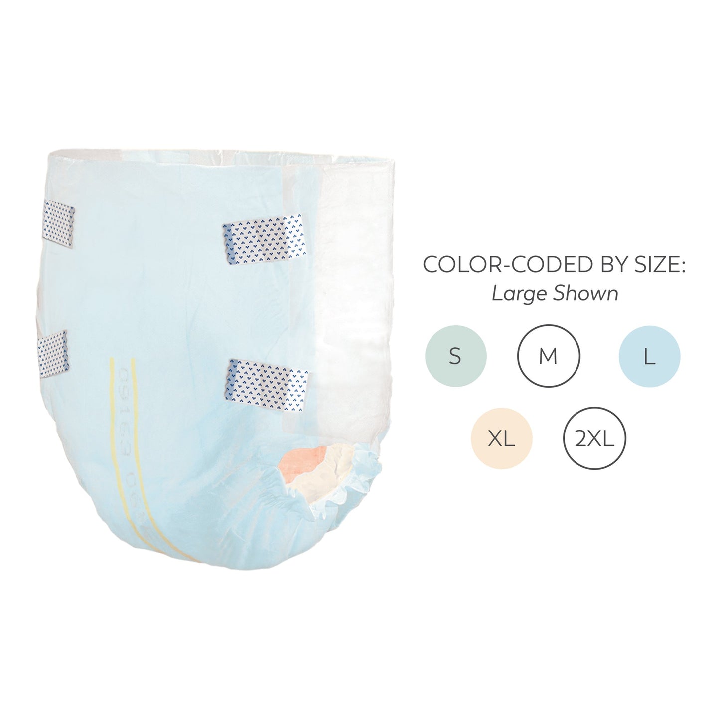 BRIEF, INCONT SMARTCORE LG (1 2/PK 8PK/CS)