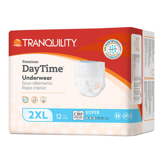 UNDERWEAR, INCONT DAY DISP ADL(12/BG 4BG/CS)