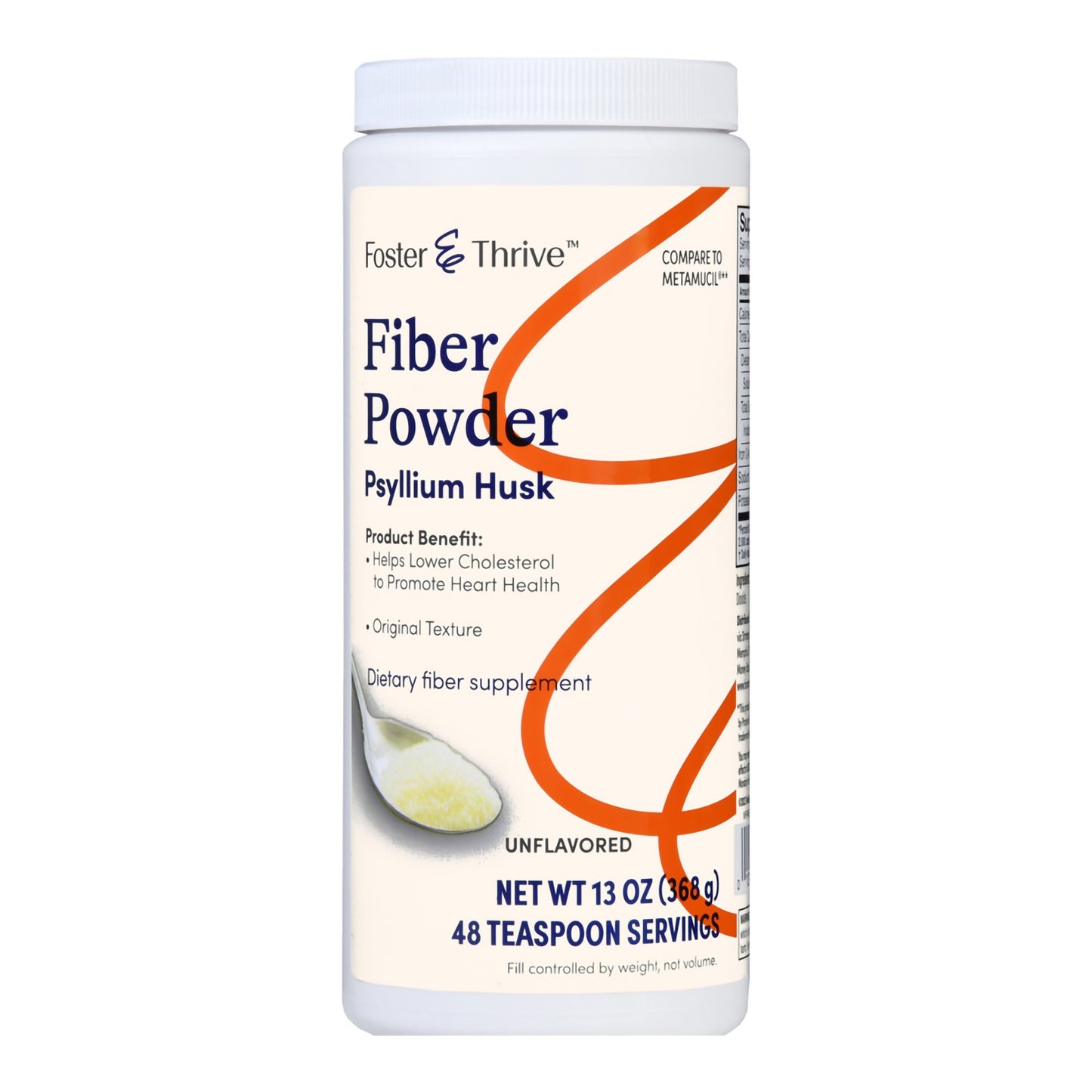 FIBER, PDR FT ORIG TXT REG FLAVOR48DOSE/13OZ