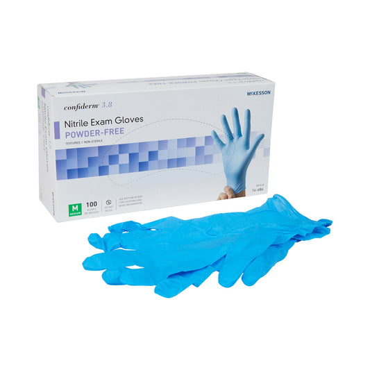 GLOVE, EXAM NTRL MED N/S 3.8 (100/BX 10BX/CS)