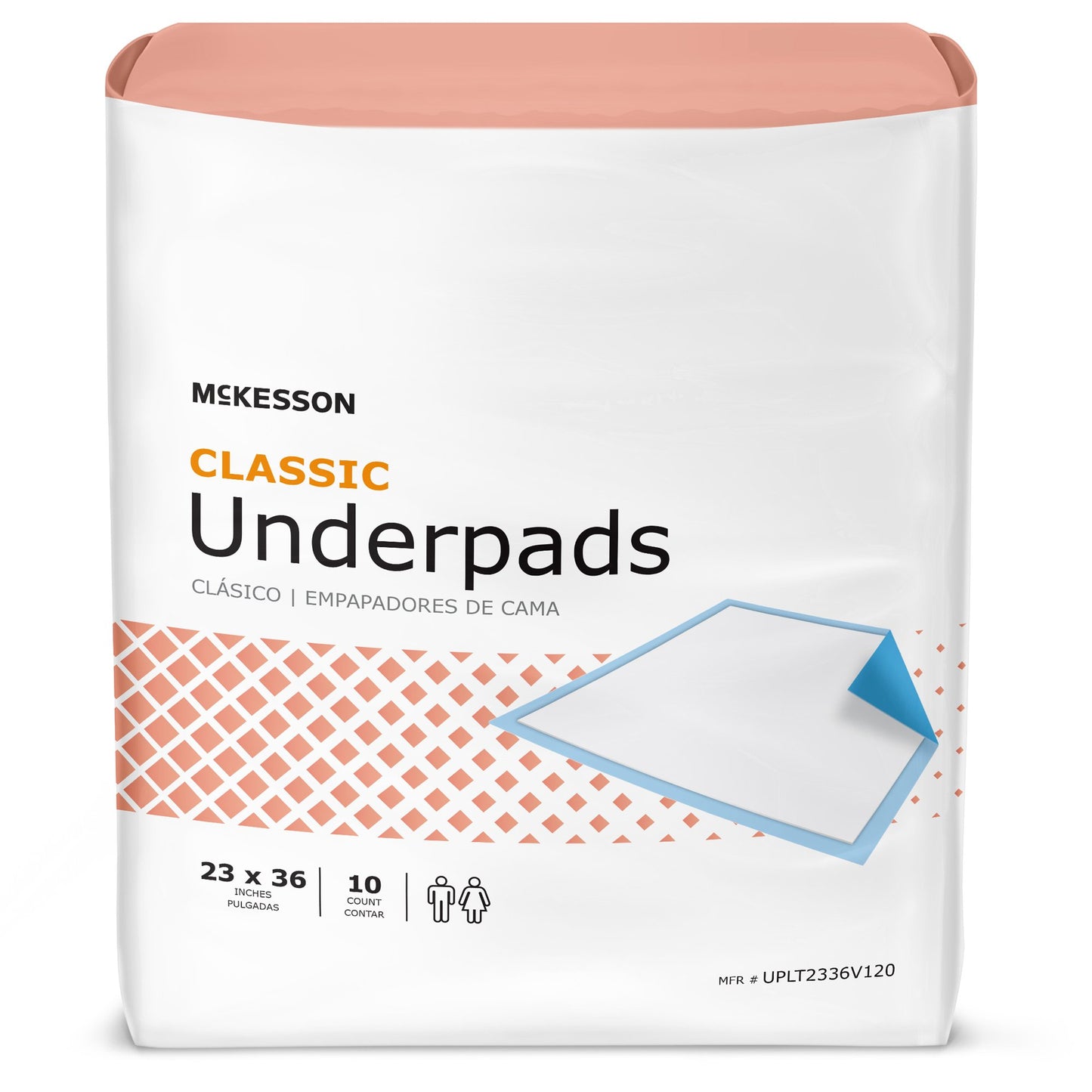 UNDERPAD, LIGHT ABSRB 23X36 (10/BG 12BG/CS)