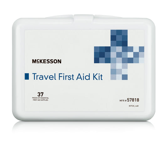 FIRST AID KIT, TRAVEL 3 1/2"X51/4"X1 3/4"