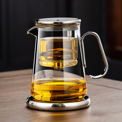 Teapot Tea Water Separation Elegant Cup Tea Set