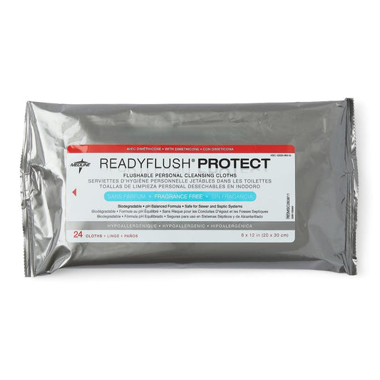 WIPE, WET READYFLUSH (24/PK 24PK/CS)