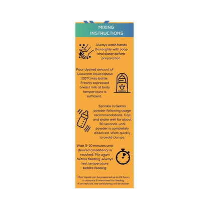 THICKENER, MILK ORGANIC GELMIXBREAST/FORM (30/BX 12BX/CS)